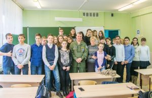 На встрече посвященной Дню неизвестного солдата волгодонским школьникам рассказали о Великой Отечественной Войне