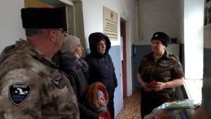 Поисковики и общественники г. Сальска собрали и доставили около 200кг гуманитарной помощи в приграничное Куйбышево