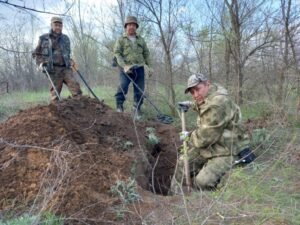 В Обливском районе найдены останки советских солдат и командиров